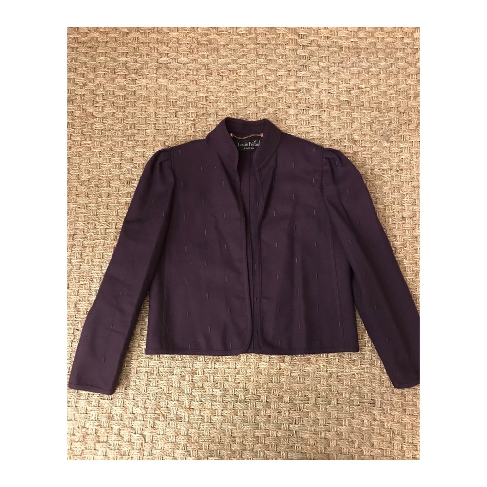 Louis Feraud Wool Jacket Size 42 (US 10)